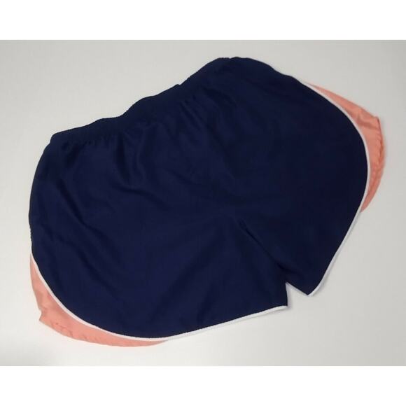 BCG Women's Athletic Shorts Navy Blue Pink White Drawstring Pockets Size Small - Picture 4 of 9